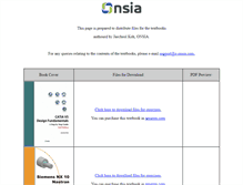 Tablet Screenshot of e-onsia.com